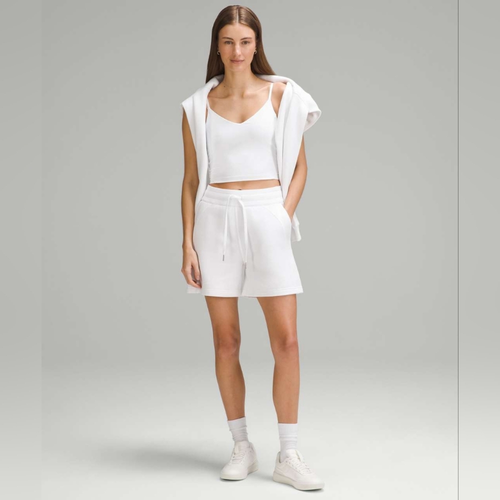 lululemon athletica White Athletic Shorts